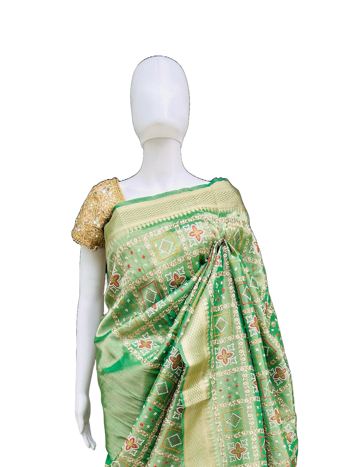 Premium Silk Saree with Zari work