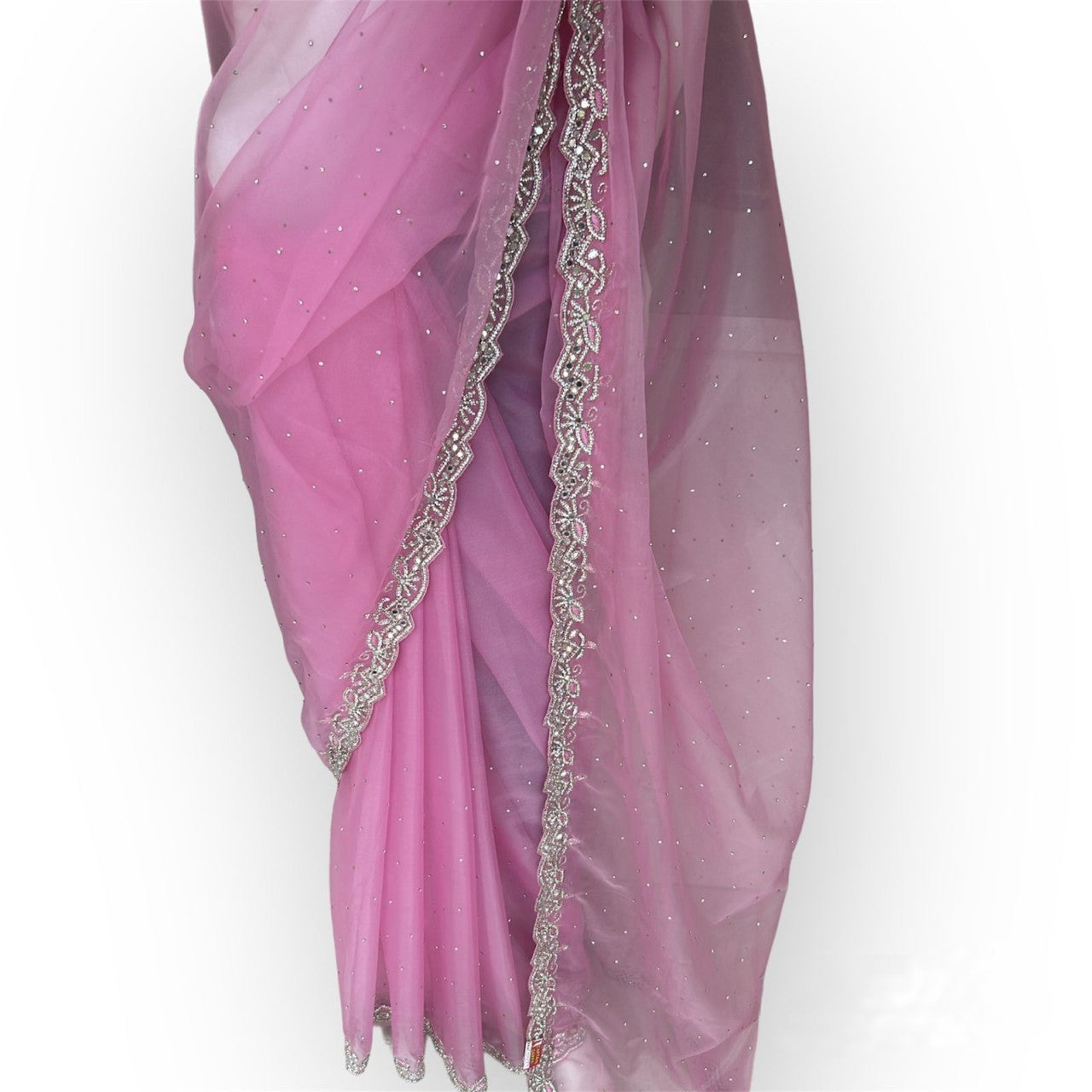 Premium quality Girlish Saree in Organza fabric
