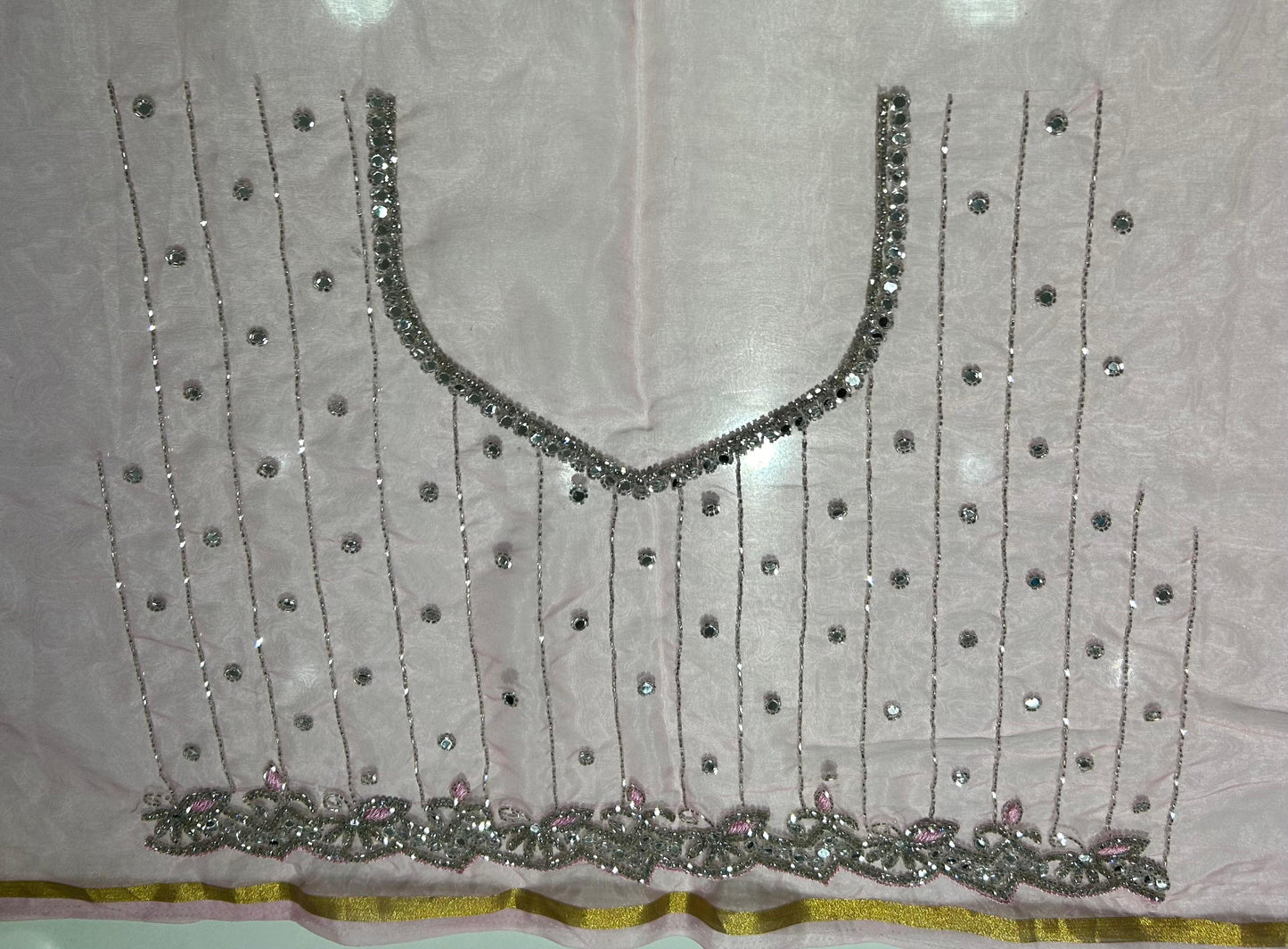 Premium quality Girlish Saree in Organza fabric